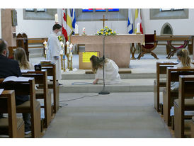 Dankwortgottesdienst der Erstkommunionkinder  (Foto: Karl-Franz Thiede)